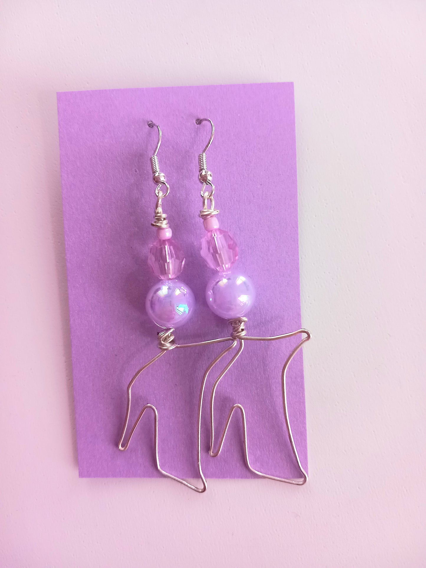 Shoe-earrings, different colors